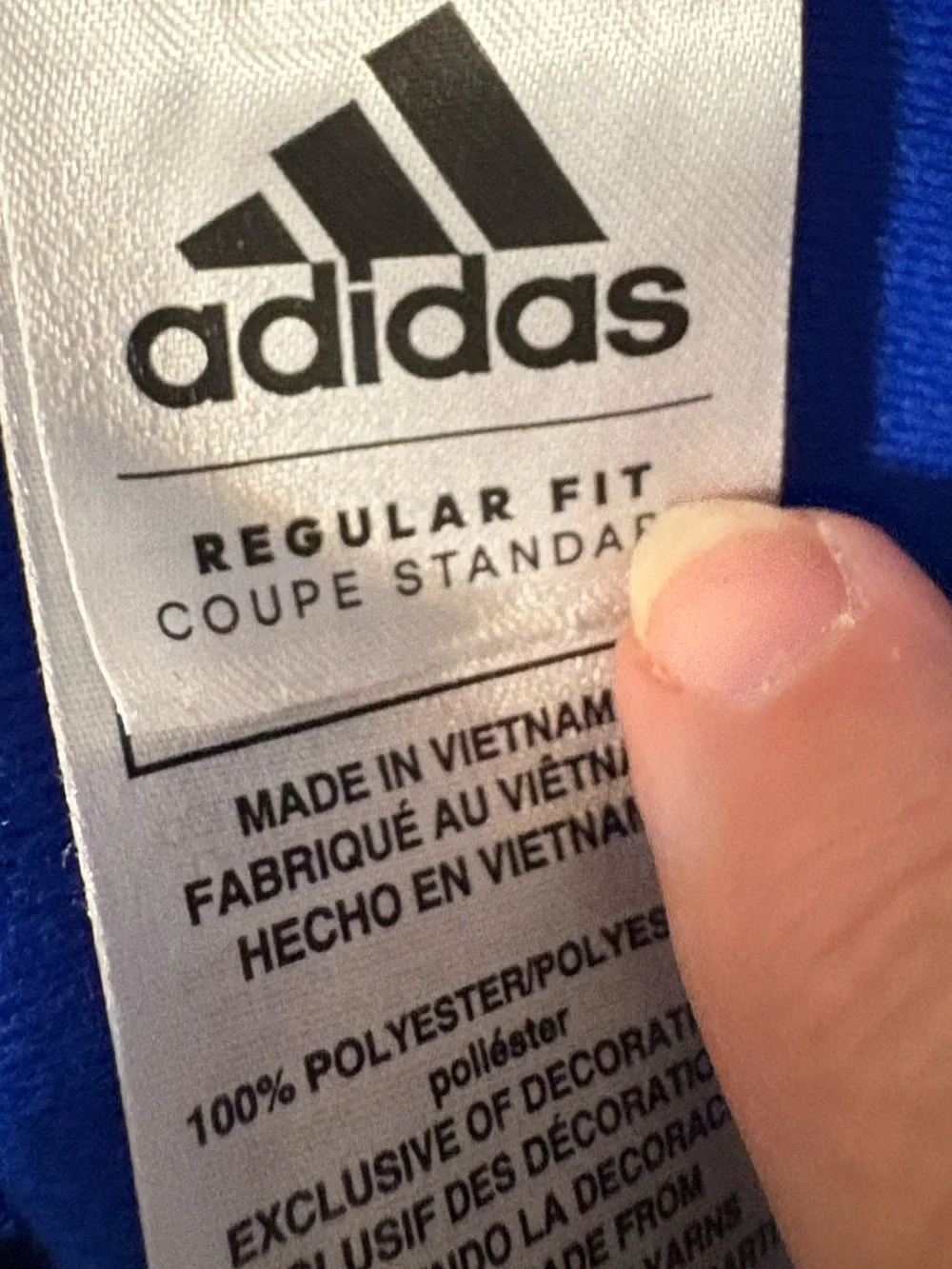 adidas Kids Blue White Track Jacket & Pants Set boys 24 month